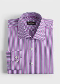 Paul Stuart Variegated Stripe Slim Fit Dress Shirt, thumbnail 1
