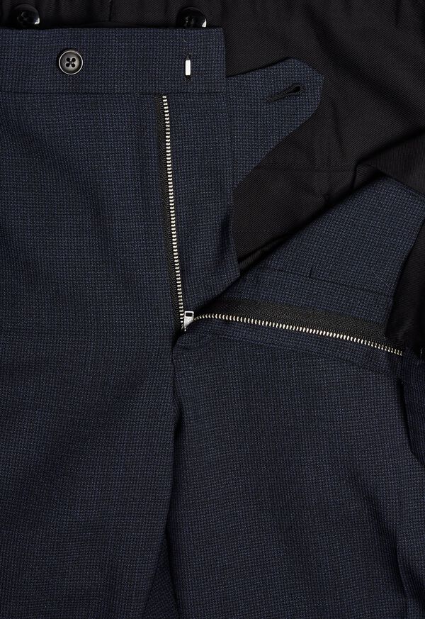 Paul Stuart Navy Houndstooth Suit, image 6