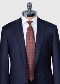 Paul Stuart Printed Silk Madder Medallion Tie, thumbnail 2