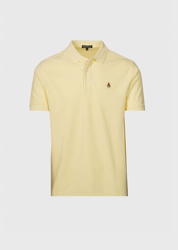 Paul Stuart Cotton Piqué Logo Polo