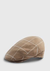 Paul Stuart Windowpane Check Cap, thumbnail 1