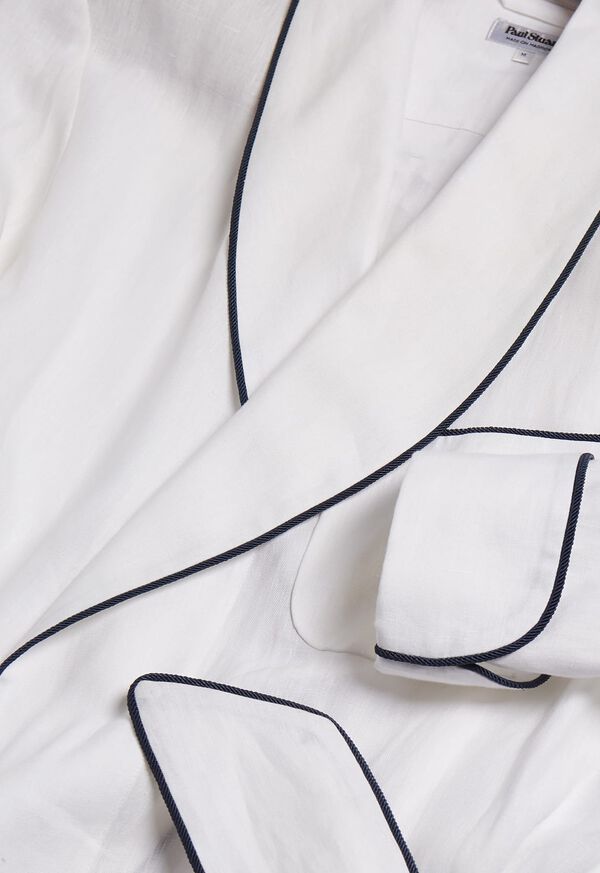 Paul Stuart Solid Linen Robe, image 5