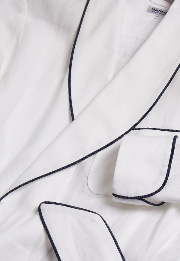 Paul Stuart Solid Linen Robe, image 2