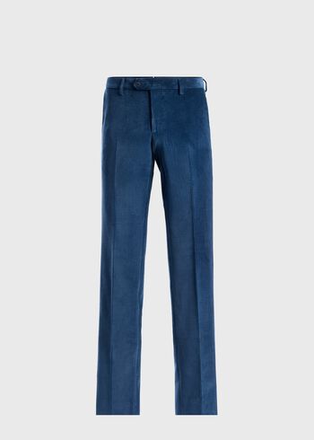 Paul Stuart Suede Trimmed Corduroy Trouser