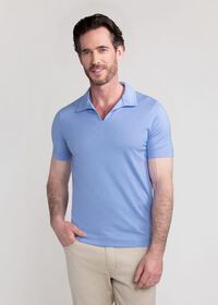 Paul Stuart Open Collar Cotton Polo, thumbnail 1