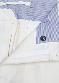 Paul Stuart White Linen Pant, thumbnail 2