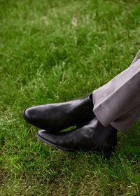 Paul Stuart Leather Chelsea Boot, thumbnail 7
