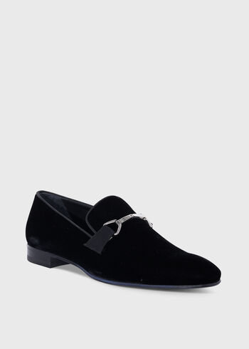 Paul Stuart Horatio Velvet Formal Bit Loafer