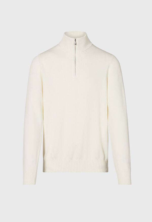 Paul Stuart Quarter Zip Sweater, image 1