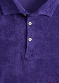 Paul Stuart Terry Cloth Short Sleeve Polo, thumbnail 2
