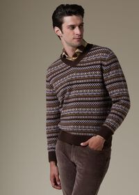 Paul Stuart Flannel Buffalo Check Sport Shirt, thumbnail 2