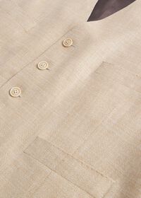 Paul Stuart Herringbone Tailored Vest, thumbnail 2