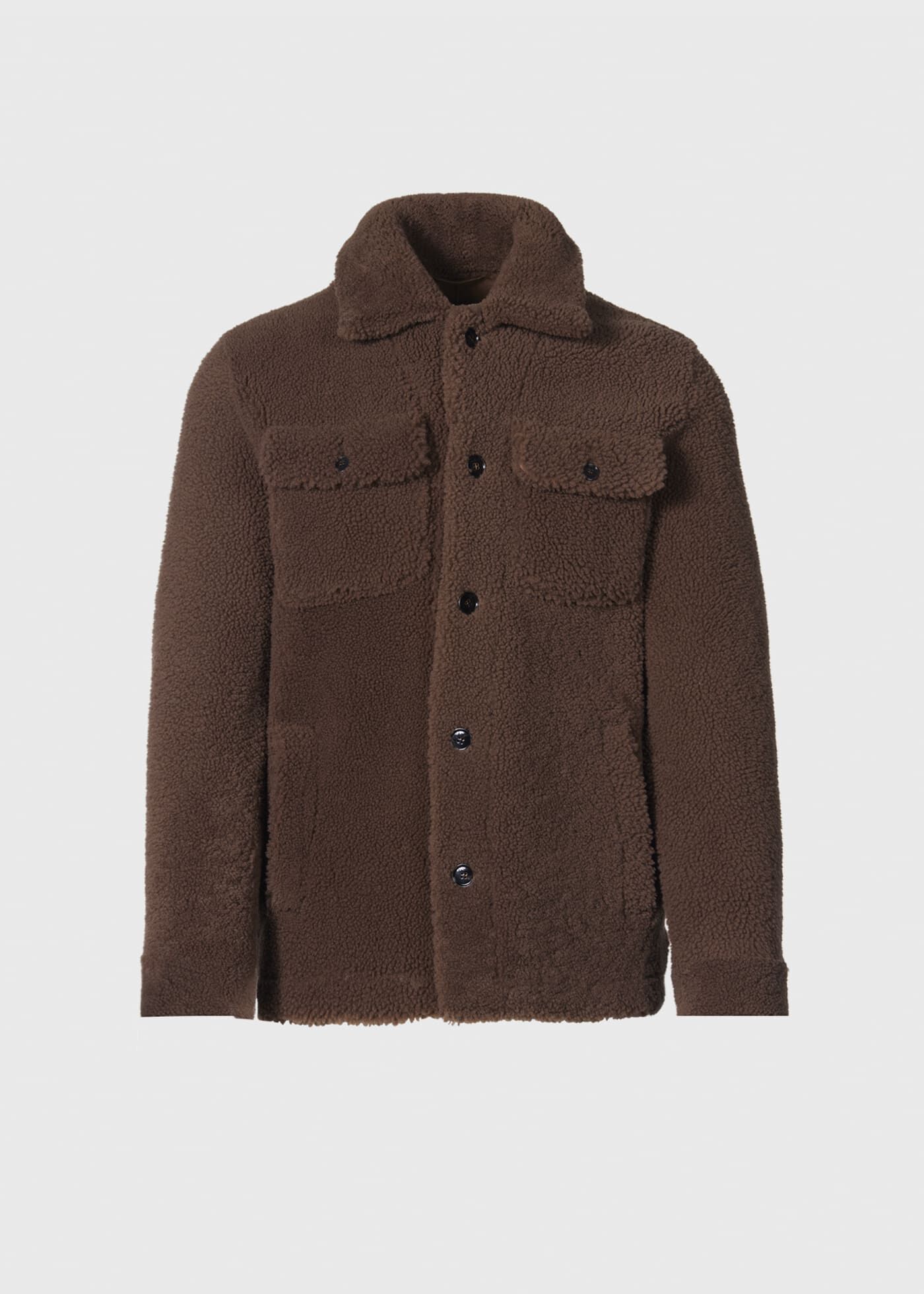 Shearling shirt store