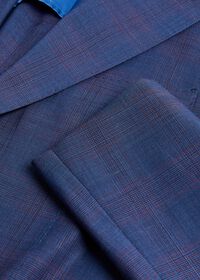 Paul Stuart Blue Plaid Suit, thumbnail 2