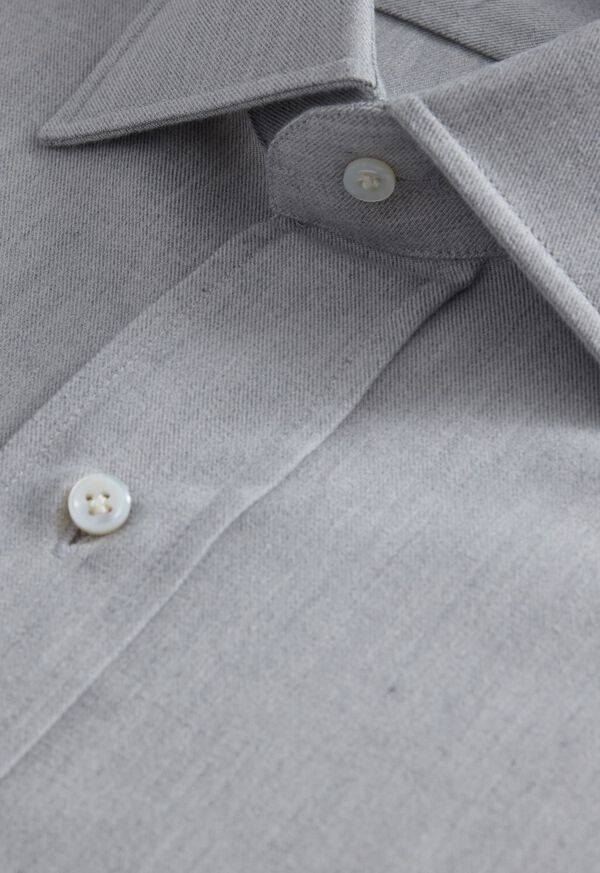 Paul Stuart Brushed Cotton Sport Shirt, image 2