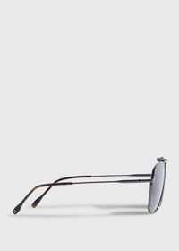 Paul Stuart TOD’S Shiny Dark Ruthenium Metal Sunglasses, thumbnail 3