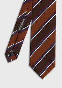 Paul Stuart Wide Mogador Stripe Tie, thumbnail 1