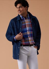 Paul Stuart Suede Shirt Jacket, thumbnail 2