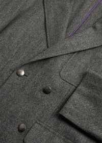 Paul Stuart Herringbone Double Breasted Jacket, thumbnail 2