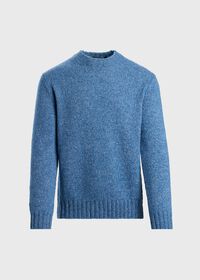 Paul Stuart Heather Alpaca Crewneck Sweater, thumbnail 1