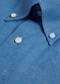 Paul Stuart Cotton Washed Denim Sport Shirt, thumbnail 3