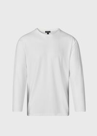 Paul Stuart Cotton Jersey Long Sleeve T-Shirt, thumbnail 1