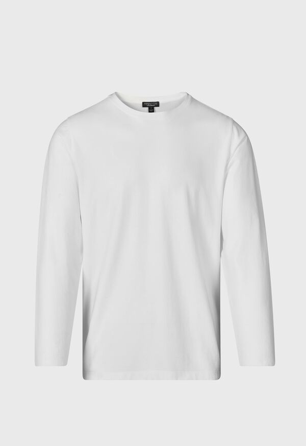 Paul Stuart Cotton Jersey Long Sleeve T-Shirt, image 1