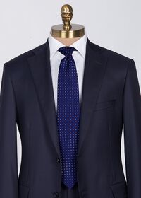 Paul Stuart Woven Silk Micro Medallion Tie, thumbnail 2