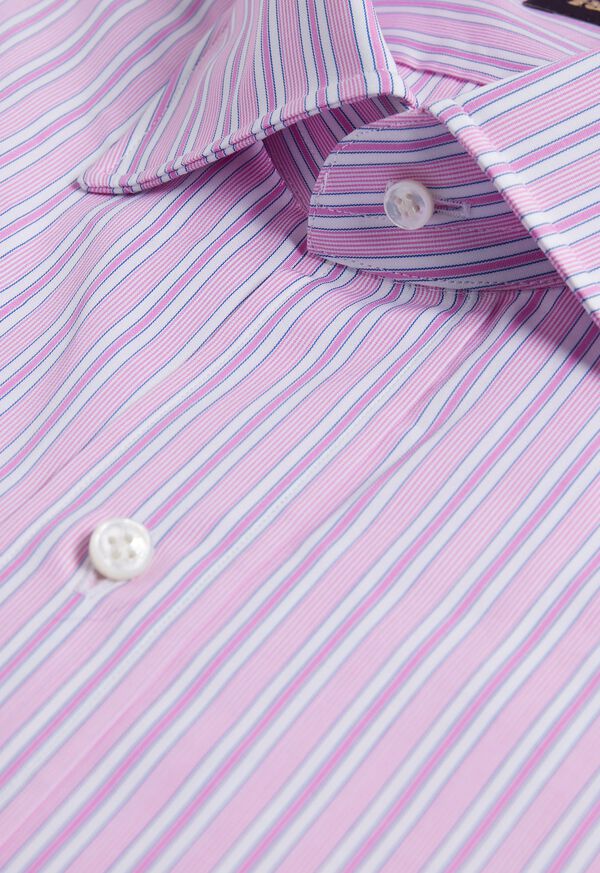 Paul Stuart Pink Narrow Stripe Dress shirt, image 2
