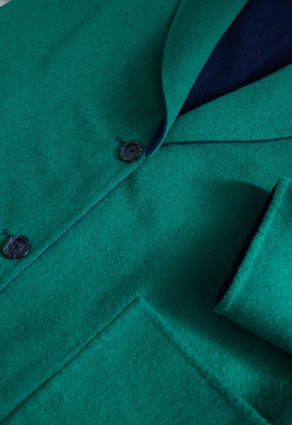 Paul Stuart Reversible Double Face Cashmere Overcoat, image 5