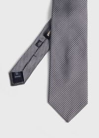 Paul Stuart Woven Silk Micro Deco Tie, thumbnail 1