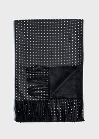 Paul Stuart Reversible Dot Print Scarf, thumbnail 1