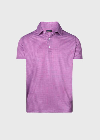 Paul Stuart Ultra Soft Deco Square Performance Polo