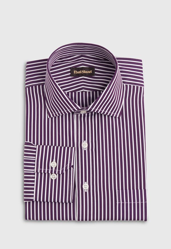 Paul Stuart Cotton Chalk Stripe Dress Shirt, image 1