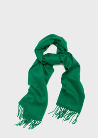 Paul Stuart Cashmere Solid Color Scarf with Embroidered Logo, thumbnail 43