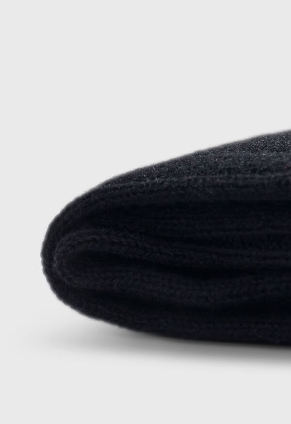 Paul Stuart Solid Color Ribbed Sock, image 2