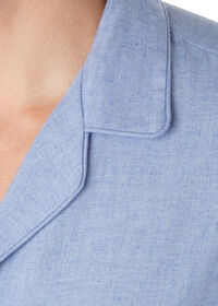 Paul Stuart Brushed Cashmere & Cotton Pajama Set, thumbnail 2
