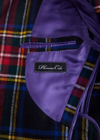 Paul Stuart Wool Plaid Dinner Jacket, thumbnail 5