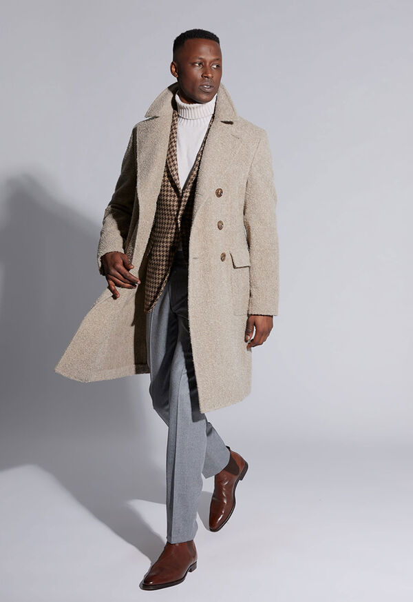 Paul Stuart Casentino Double Breasted Overcoat, image 3