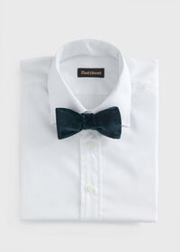 Paul Stuart Blunt Edge Cotton Velvet Bow Tie, thumbnail 2