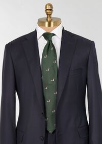 Paul Stuart Woven Silk Spaniel Tie, thumbnail 2
