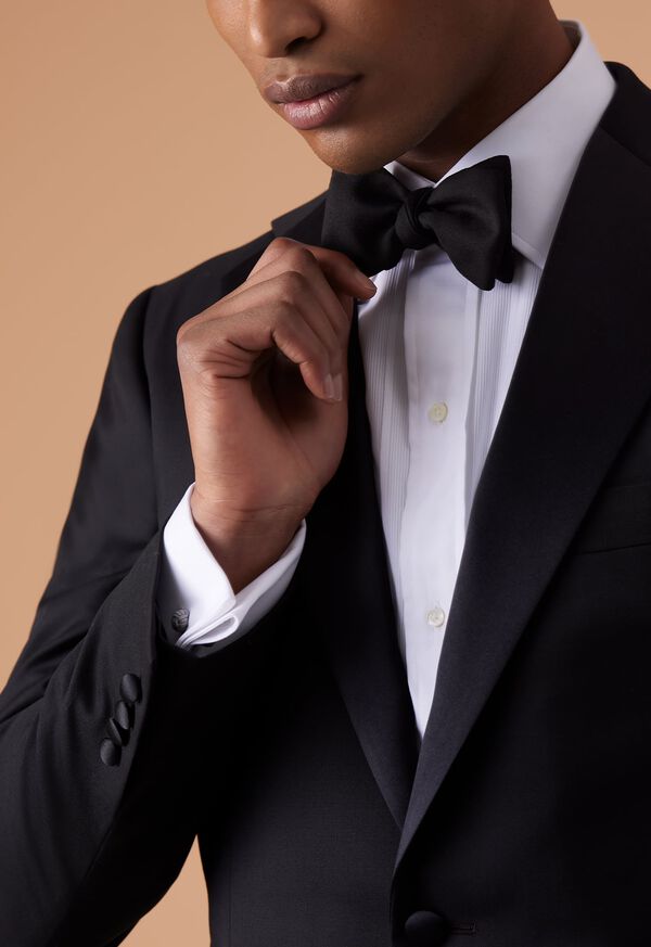 Paul Stuart Wool Tuxedo with Satin Notch Lapel, image 9