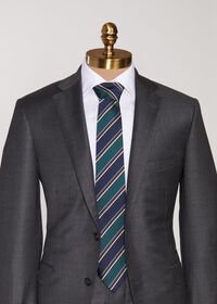 Paul Stuart Wide Mogador Stripe Tie, thumbnail 2