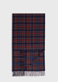 Paul Stuart Cashmere Tartan Extra Wide Scarf, thumbnail 1