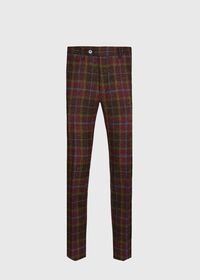 Paul Stuart Wool Tweed Plaid Trouser, thumbnail 1