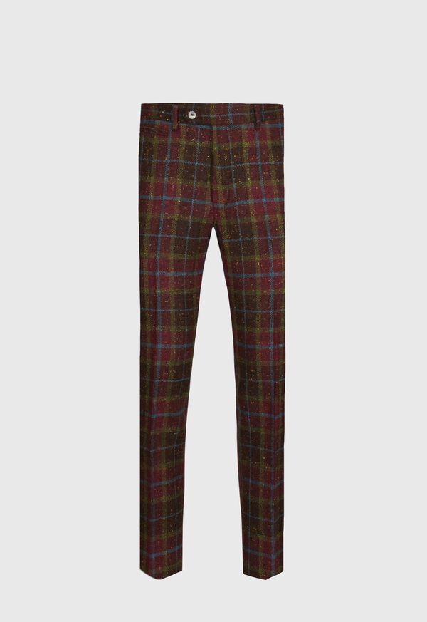 Paul Stuart Wool Tweed Plaid Trouser, image 1