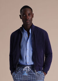 Paul Stuart Reversible Suede Bomber Jacket, thumbnail 2
