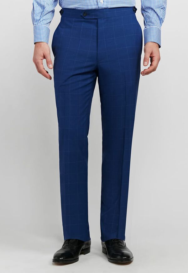 Paul Stuart Paul Fit Windowpane Super 130s Wool Suit, image 6