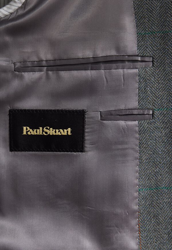 Paul Stuart Cashmere Deco Herringbone Jacket, image 7