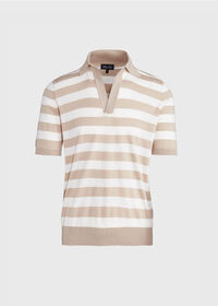 Paul Stuart Two Tone Stripe Polo, thumbnail 1